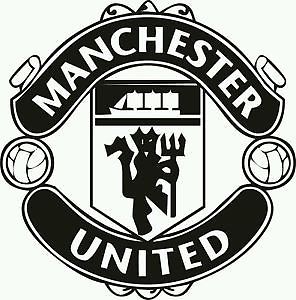 Manchester United Car Sticker 