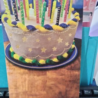 Deep Breath Birthday greeting card