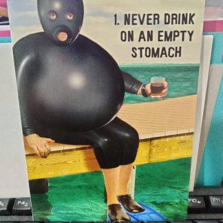 2 Rules in life birthday greeting card