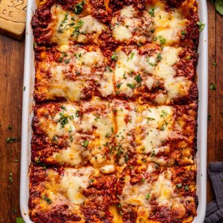 Home Made LASAGNA W MEAT SAUCE