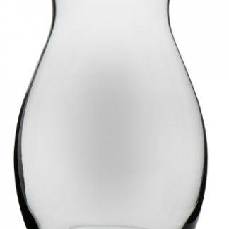 Libbey Clear Glass 7" Pot Belly Floral Vase