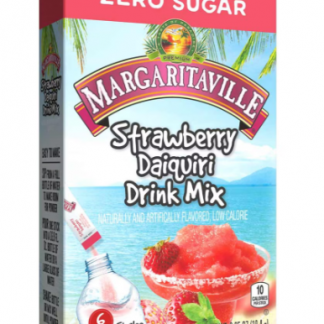 Margaritaville Strawberry Daiquiri Drink Mix Zero Sugar 16.9 oz