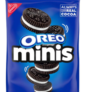 Oreo Mini Cookies peg bag 3 oz