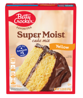 Super Moist Cake Mix Yellow