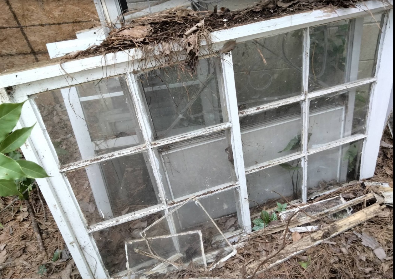 old window frame