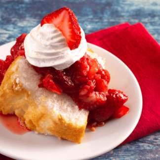 Slice of Strawberry Shortcake