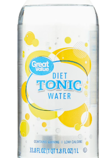 Great Value Diet Tonic Water, 33.8 fl oz Bottle