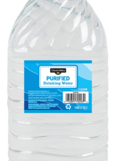 Clover Valley Drinking Water, Gallon, 1 Ct