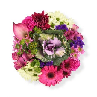 Bloom Haus™ Sweet Fresh Flower Bouquet - Yellow/ Hot Pink/ Orange