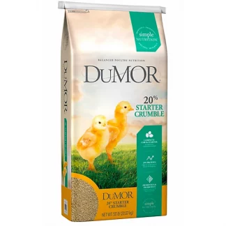 DuMOR 20% Chick Starter/Grower Crumbled Chicken Feed