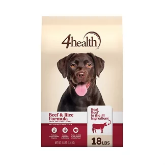 4health with Wholesome Grains Adult Beef and Rice Formula Dry Dog Food