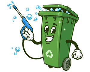 Trash/Garbage Can cleaning