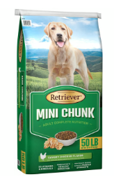 Retriever All Life Stages Mini Chunk Dry Dog Food Chicken Recipe (51 lb)